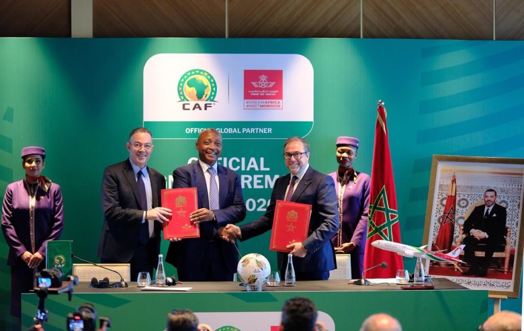لاكاف تعلن عن اختيار الخطوط الملكية المغربية كشريك لمنافسات كأس أمم إفريقيا بالمغرب