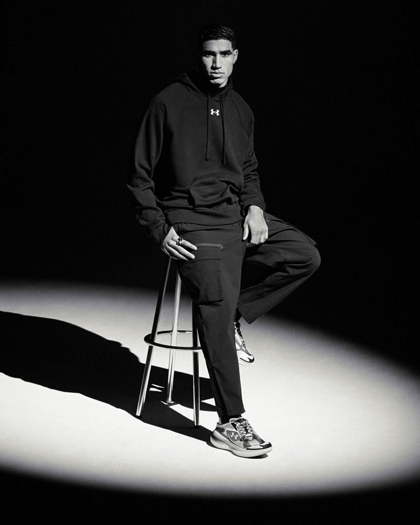 أندر أرمور، المزود الجديد للاعب أشرف حكيمي بالملابس واللوازم الرياضية