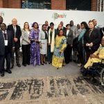 عبد الجبار الرشيدي كاتب الدولة المكلف بالإدماج الاجتماعي يجتمع ببرلين مع عدة وزراء أفارقة للإعلان عن الشبكة الإفريقية للإعاقة