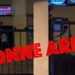 مصالح الأمن الوطني تتفاعل مع مقطع فيديو لشخص يحدث  خسائر ببوابة للشرطة بالمحمدية