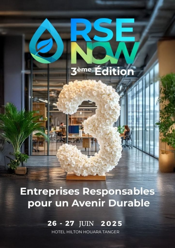 ينظم Le Club des Dirigeants النسخة الثالثة من مؤتمر  RSE NOW بمدينة طنجة، تحت شعار: » الأداء، الابتكار، المسؤولية: اختاروا الخيار المستدام «   