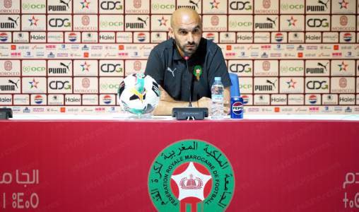 التصفيات الإفريقية المؤهلة لنهائيات كأس العالم 2026.. ندوة صحفية للناخب الوطني يوم الخميس المقبل بسلا