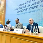 السيد محمد غياث نائب رئيس مجلس النواب يشارك في المنتدى البرلماني المنعقد في إطار مؤتمر الأمم المتحدة والمعني بالبلدان النامية الغير الساحلية